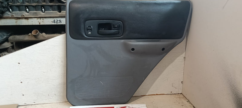 Door Card Jeep XJ Cherokee  Rear Right Grey Black