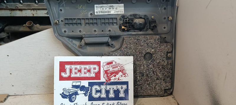 Door Card Jeep XJ Cherokee  Rear Right Grey Black