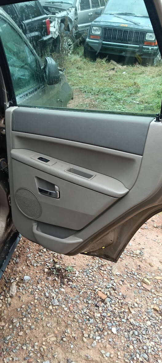 Door Card Trim RHS Rear Jeep Grand Cherokee WH Putah