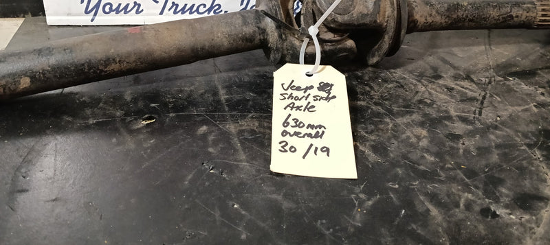 Axle Front Dana 44 Short Side Jeep 630mm
