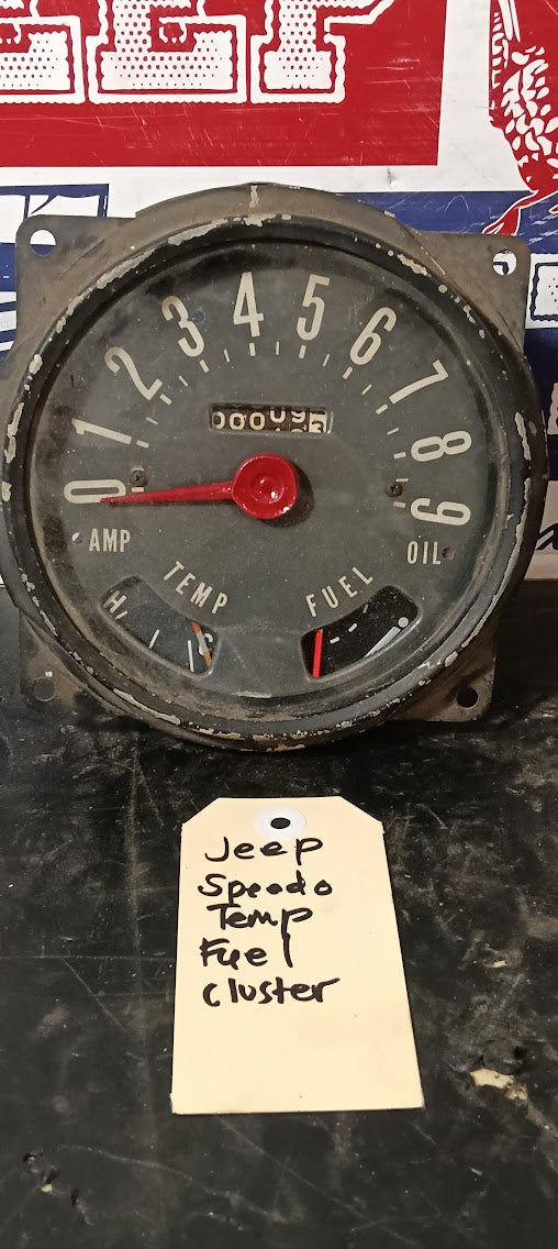 Gauge Speedometer Jeep  Original Preowned 999847