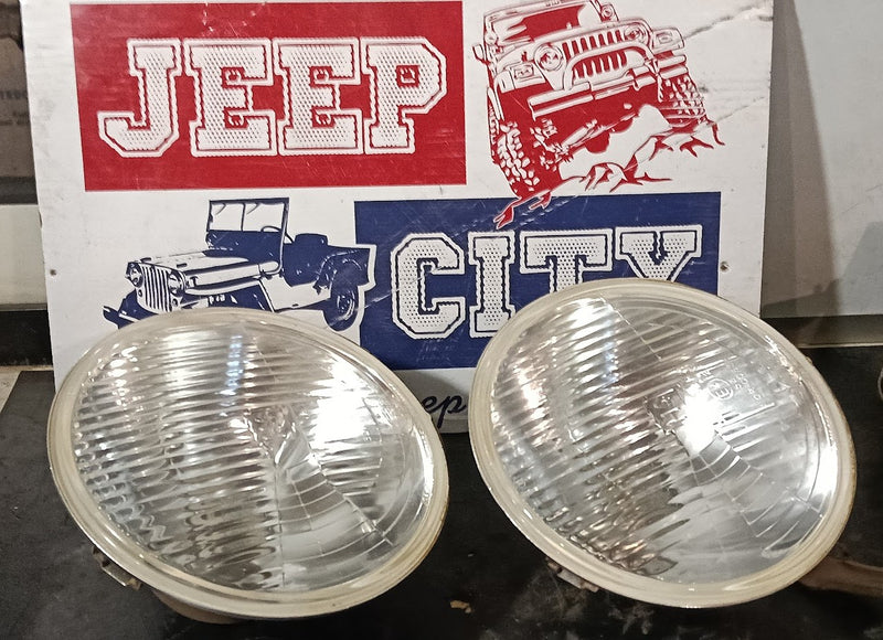 Headlights Jeep JK Wrangler Original Equipment Pair