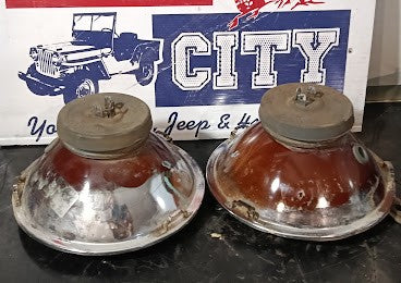 Headlights Jeep JK Wrangler Original Equipment Pair