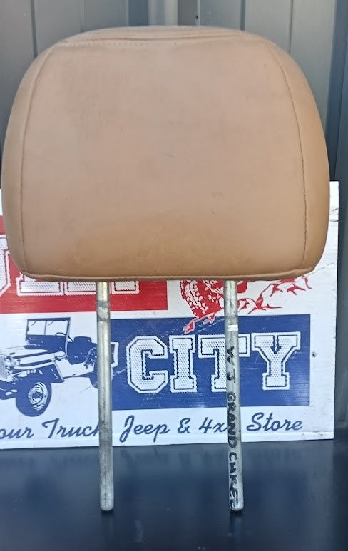 Headrest Tan Leather Jeep Grand Cherokee WJ Front Driver Passenger Left Right