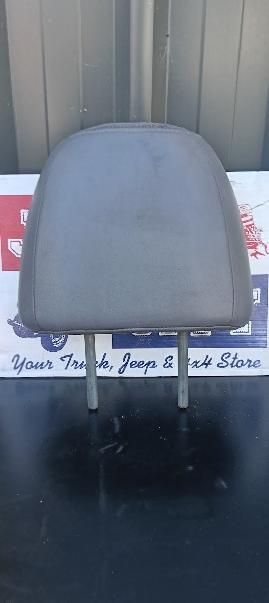 Front Headrest Charcoal Dark Gray Velour Cloth Jeep Cherokee XJ