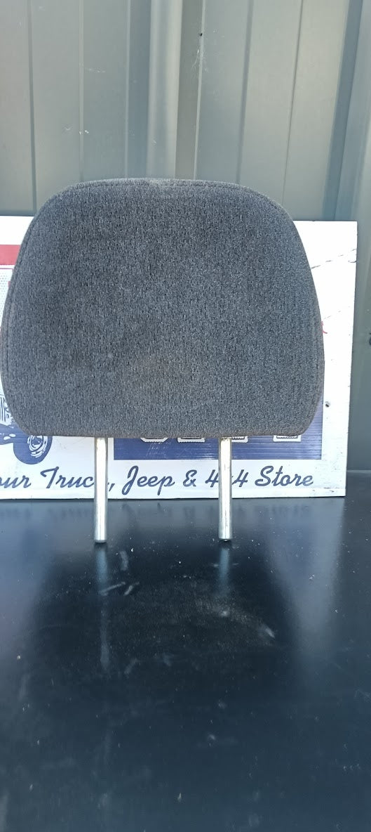 Headrest Gray Tweed Cloth Jeep Cherokee XJ OEM  Rear Left Right