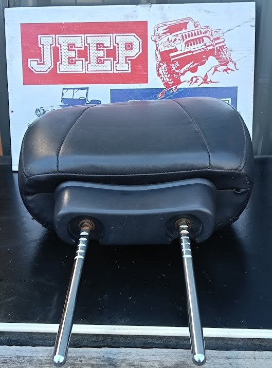 Headrest Charcoal Leather Jeep Grand Cherokee WJ Front Left or Right