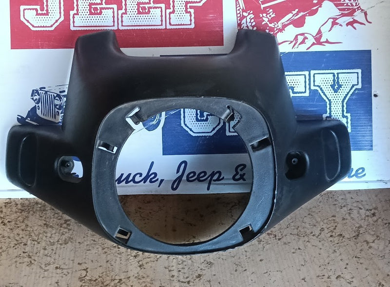 Steering Wheel Bezel Black Jeep TJ Wrangler 5JG621X9AB