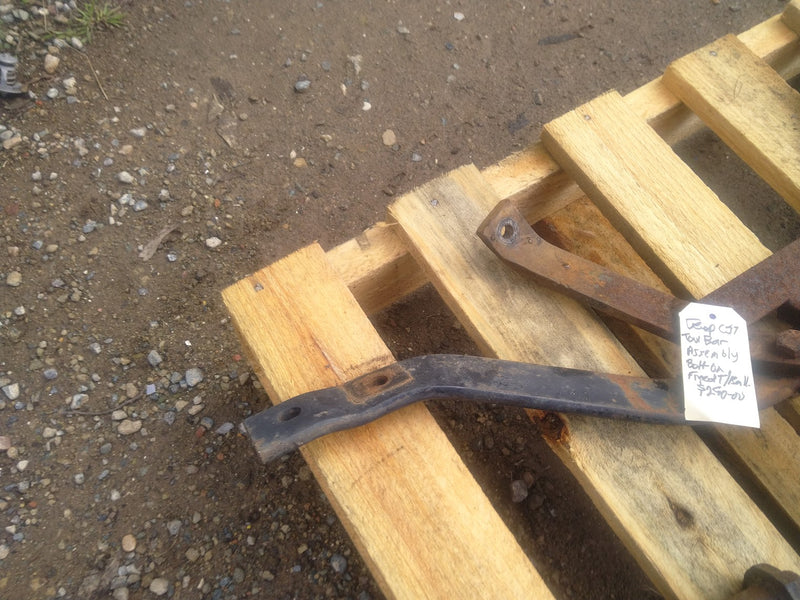 Tow Bar Assembly Jeep CJ7 Bolt on Fixed Tball