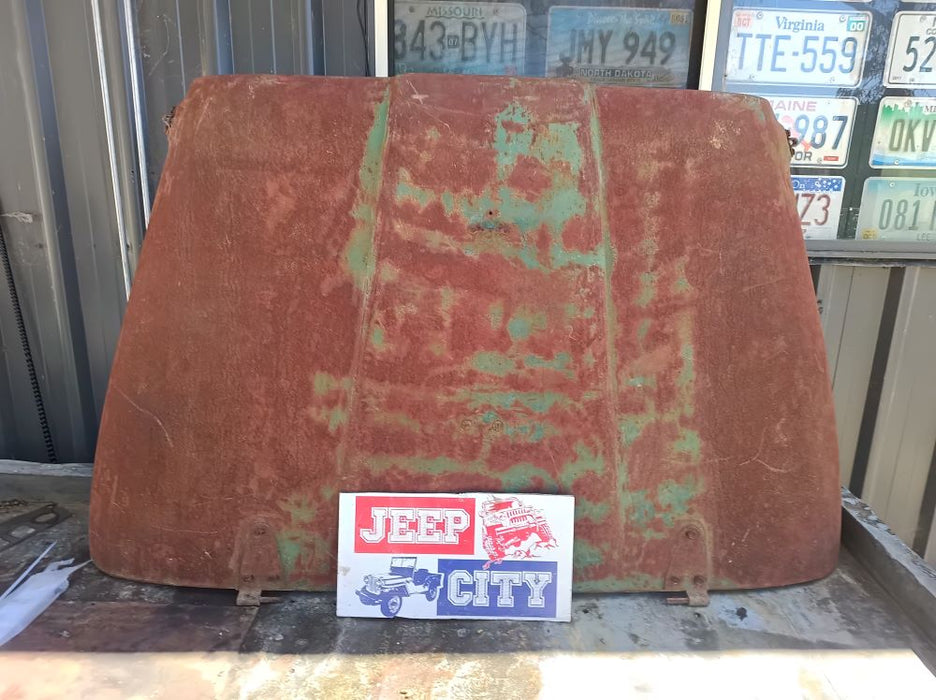 Hood Bonnet Jeep CJ5 CJ6 early