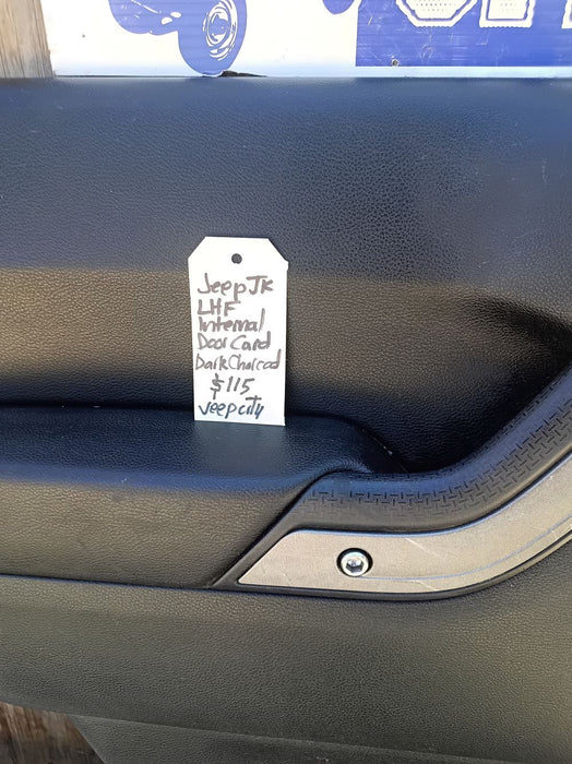 Door Card Internal Left Front Jeep JK Wrangler 2007-2018