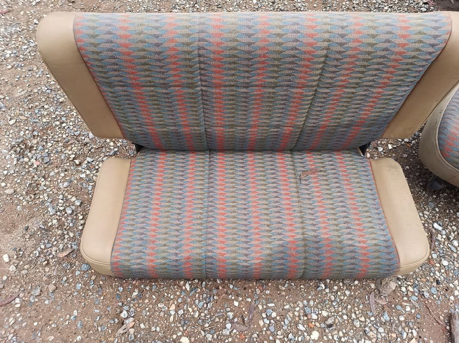 Seats Jeep TJ Full set Front and Rear Tan