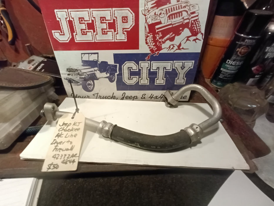 A/C Pipe Jeep KJ Cherokee Dryer to Firewall 4233 2 8844 AB