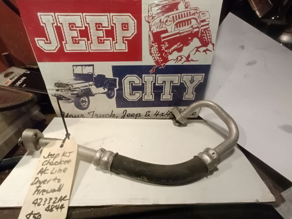 A/C Pipe Jeep KJ Cherokee Dryer to Firewall 4233 2 8844 AB