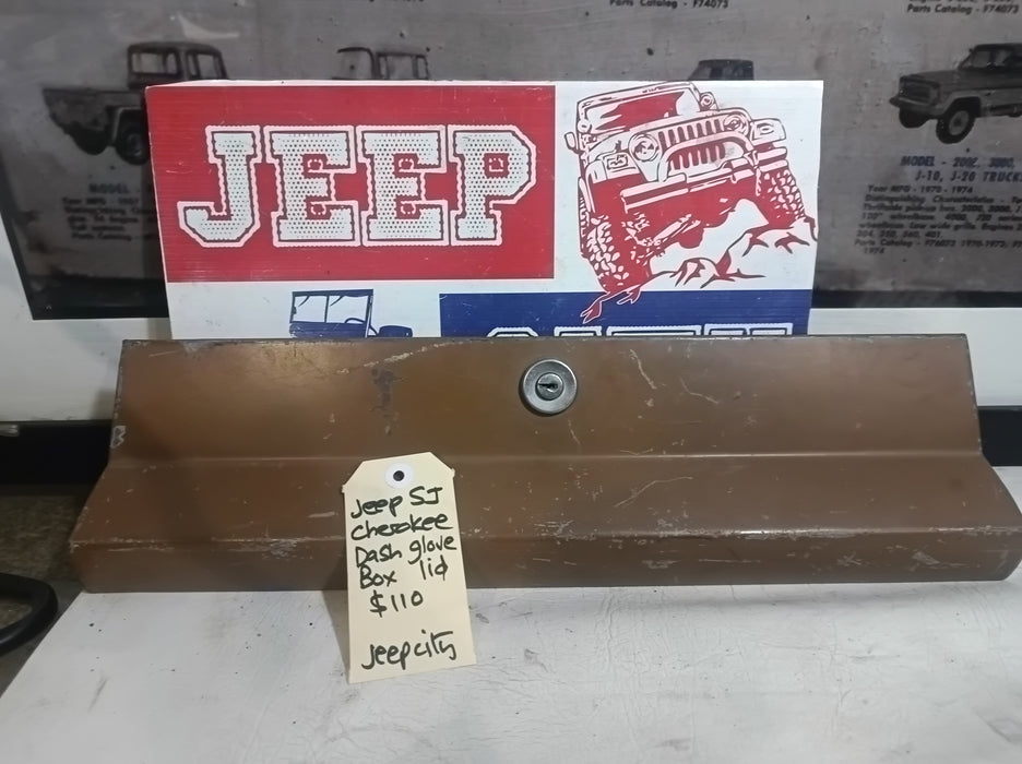 Glove Box Lid Jeep FSJ SJ Cherokee J Series Truck