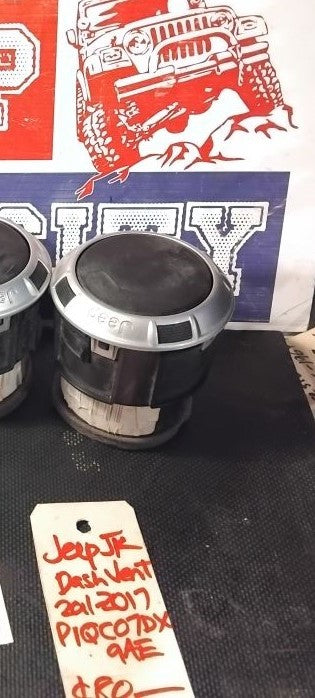 Dash Vents Jeep JK Wrangler P10C070X9AE