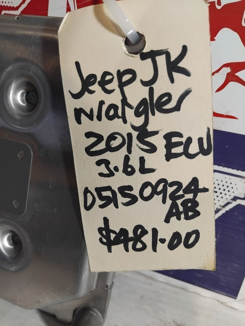 ECU PCM Jeep JK Wrangler 2015 3.6L 05150924AB 68232536AE