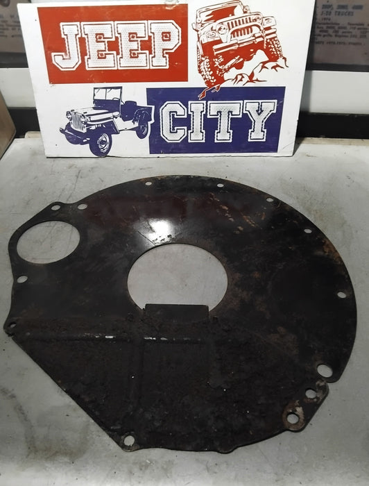 Dust Plate & Inspection Cover Transmission to Engine AMC 360 401