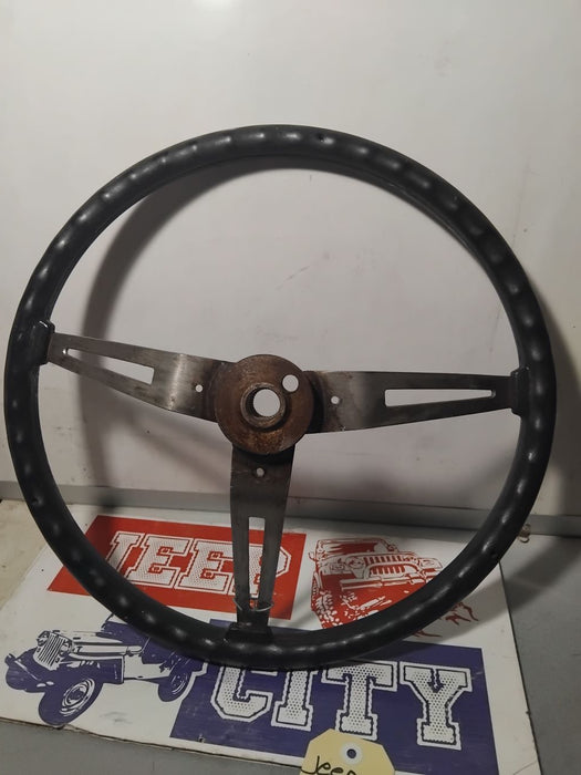 Steering Wheel Jeep CJ Original 3 Spoke Black