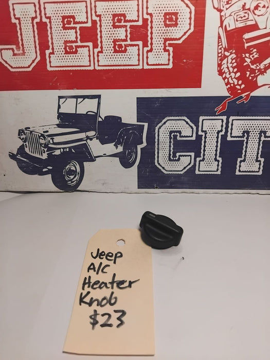 A/C Heater control Knob Jeep thicker Base