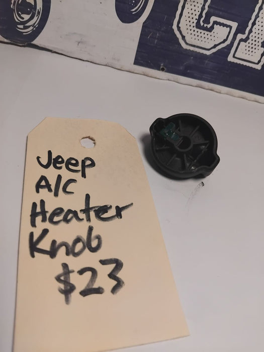 A/C Heater control Knob Jeep thicker Base