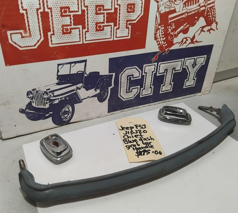 Dash Grab Bar in Blue Jeep SJ Cherokee J Series