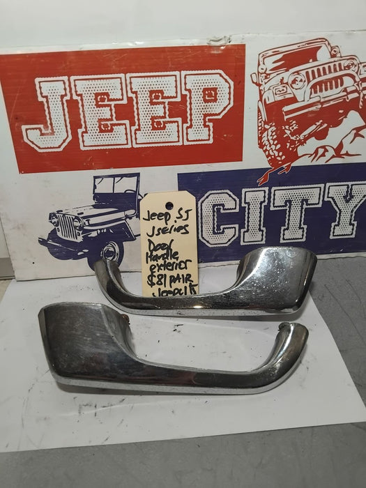 Door Handles External Jeep SJ & J Series Pair