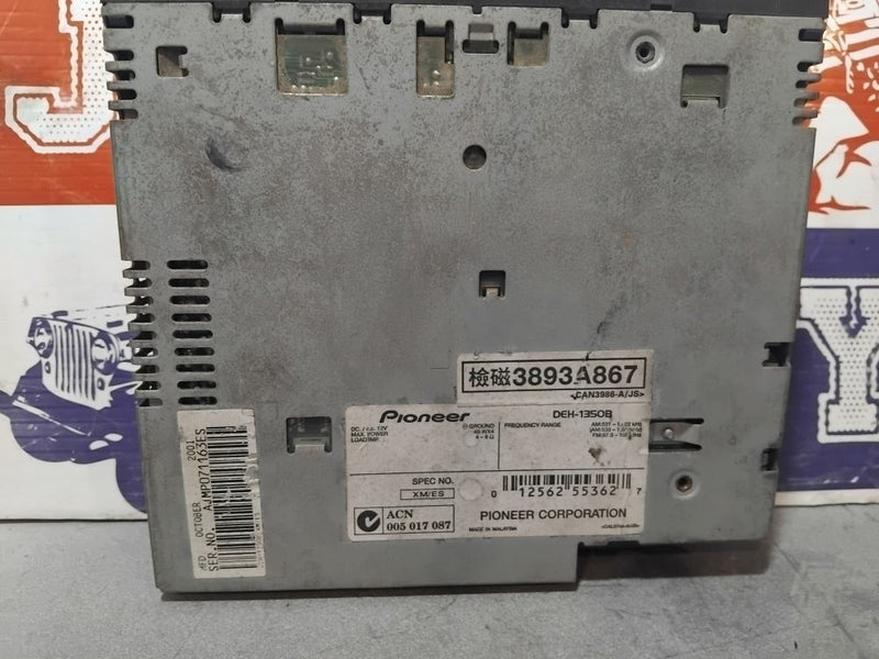 Head Unit Stereo CD Pioneer Jeep TJ Wrangler
