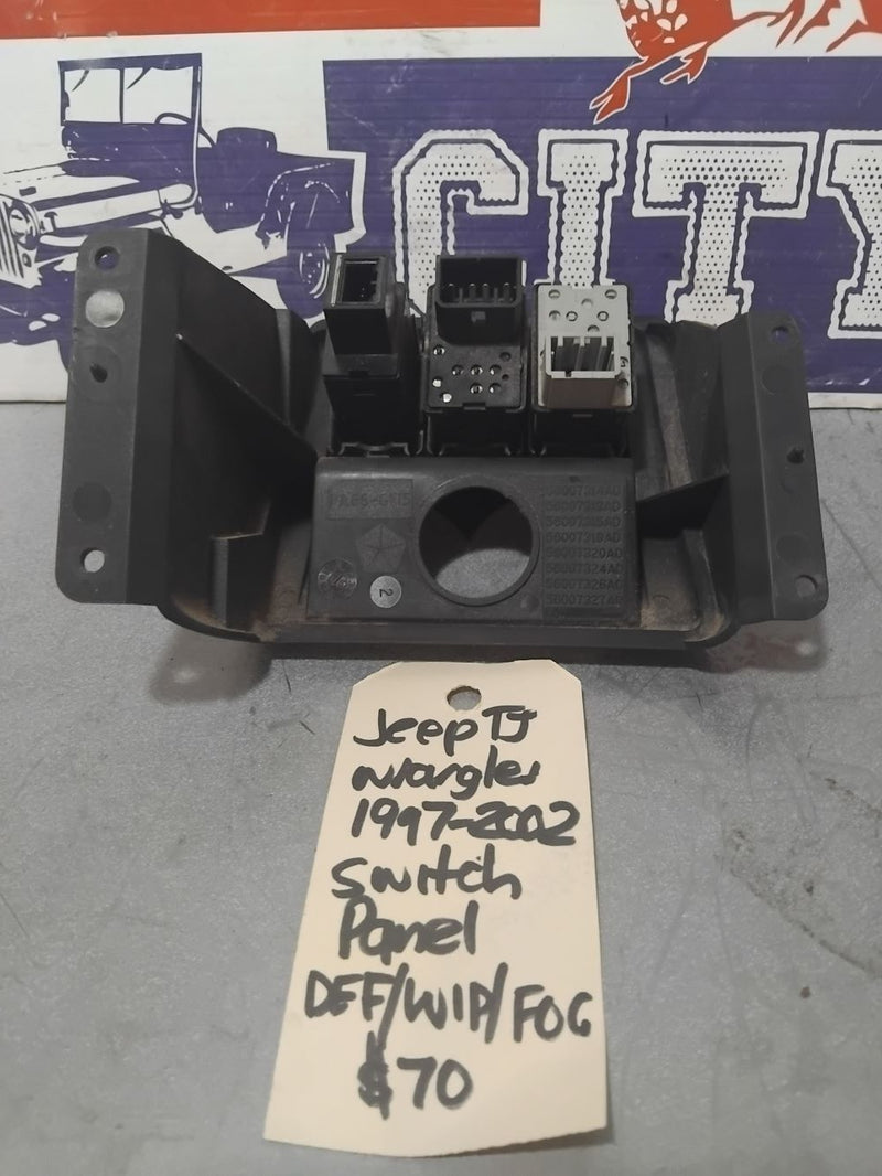 Switch Panel Jeep TJ Wrangler 56007327AC