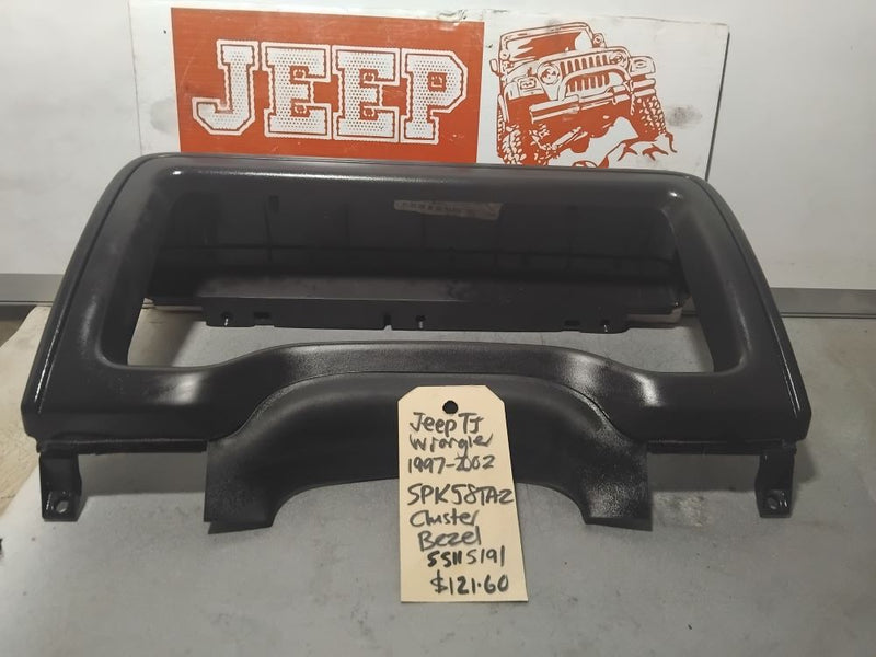 Instrument Cluster Bezel Jeep TJ Wrangler 5PK58TAZ