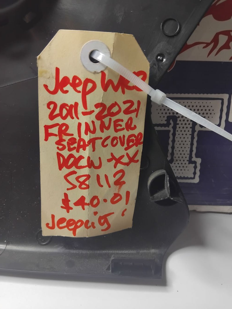 Seat Cover Front Inner Jeep Grand Cherokee WK2 DOCW-XX 58112