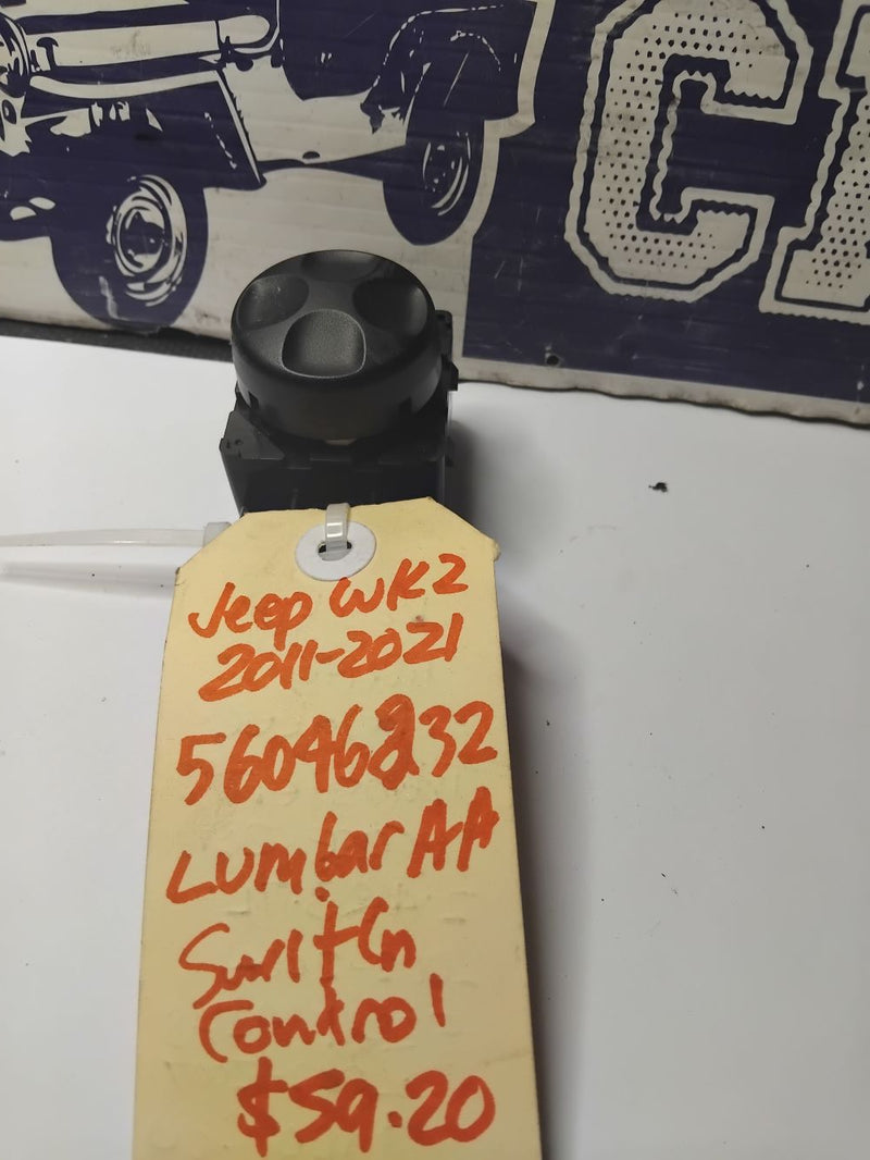 Switch Control Lumbar Jeep Grand Cherokee WK2 56046232AA