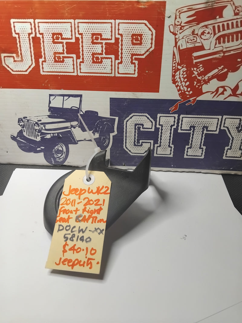 Seat Cap Trim FR Jeep Grand Cherokee WK2 DOCW-XX 58140