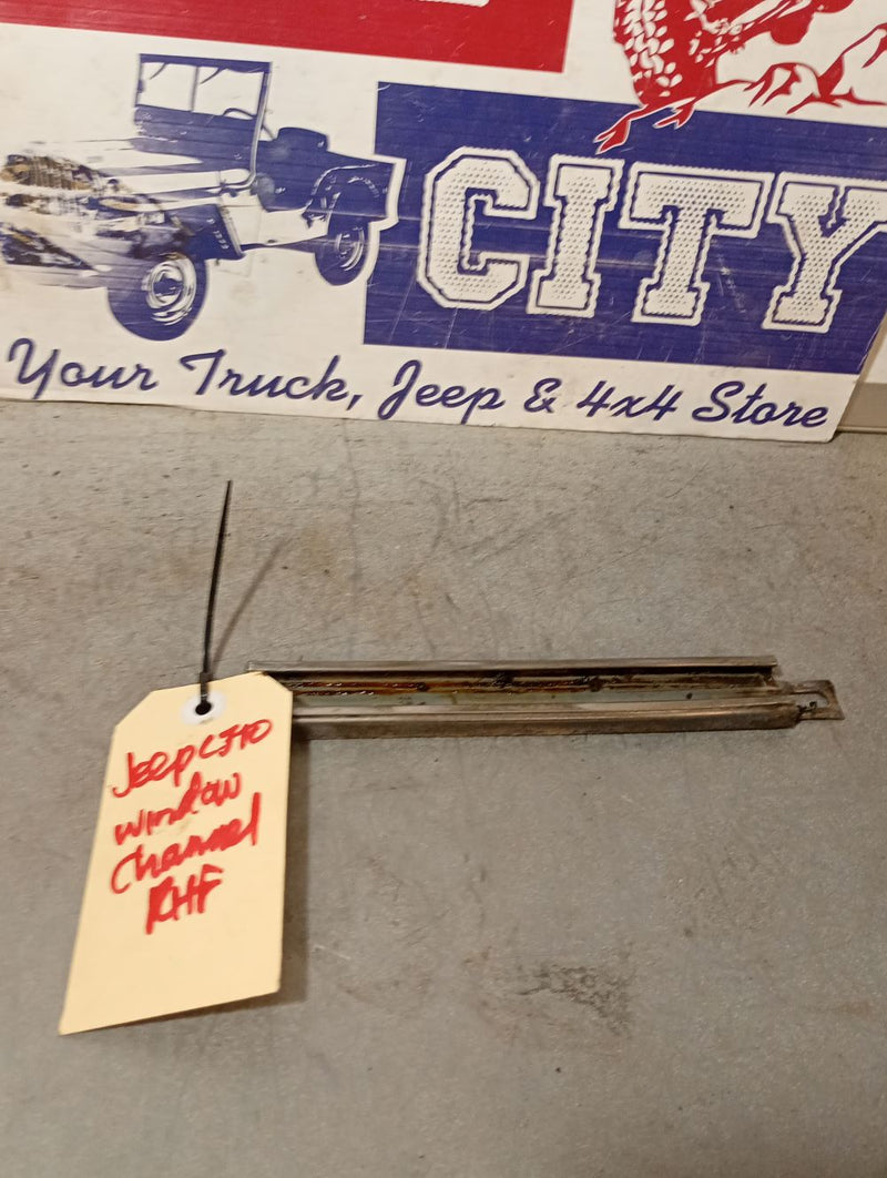 Window Channel RH Front Jeep CJ10