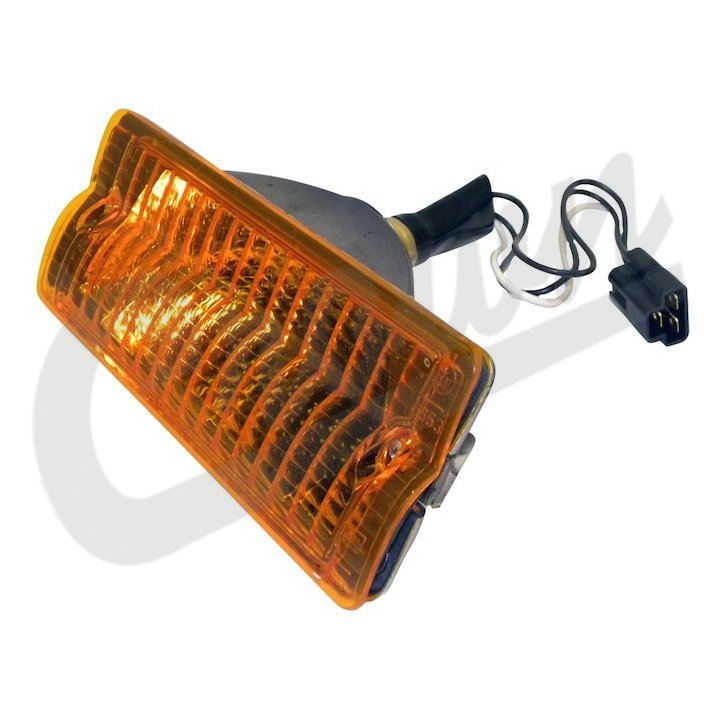 Parking Lamp Right Jeep SJ & J Series Amber Lens Assembly J5460106