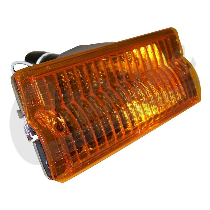 Parking Lamp Left Jeep SJ & J Series Amber Lens Assembly J5460107