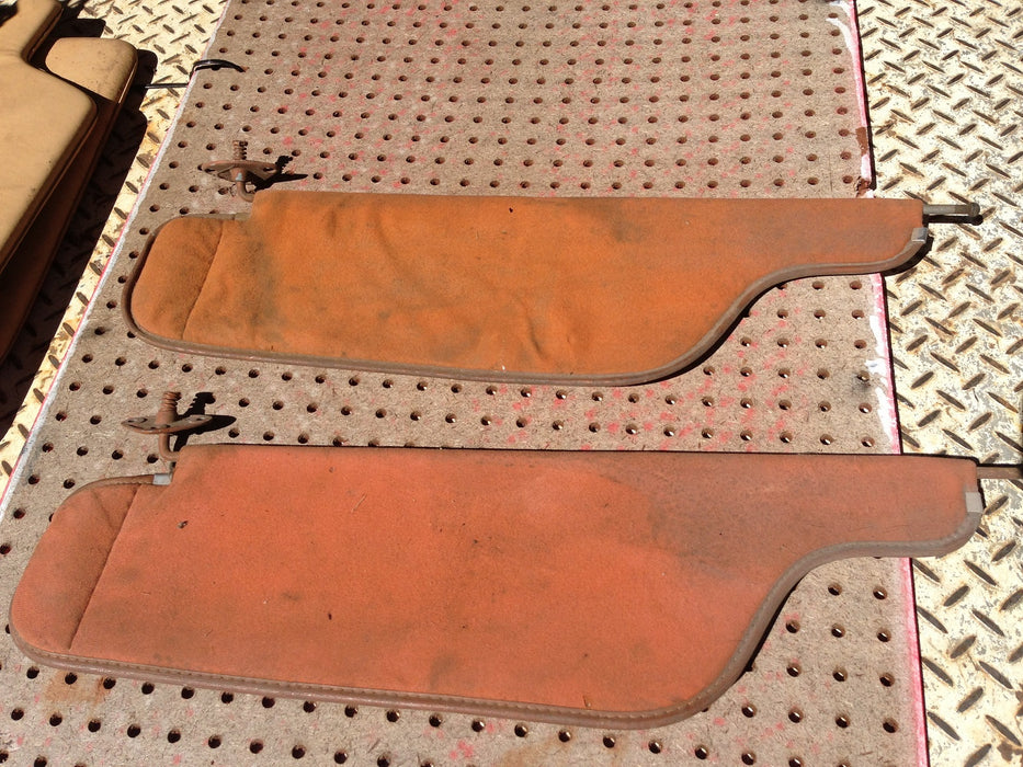 Sunvisors Jeep FSJ Cherokee J Series Burnt Orange