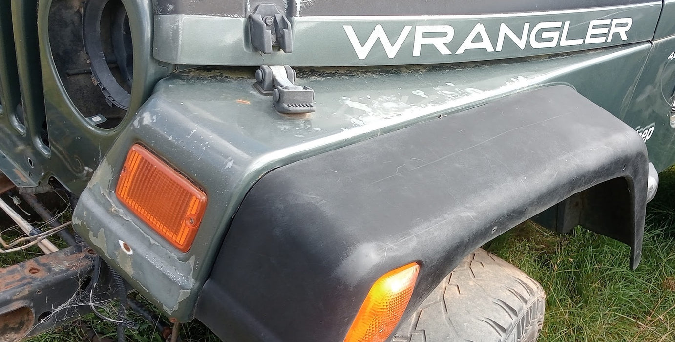 Fender LHF Jeep TJ Wrangler Green #2 1997-2006