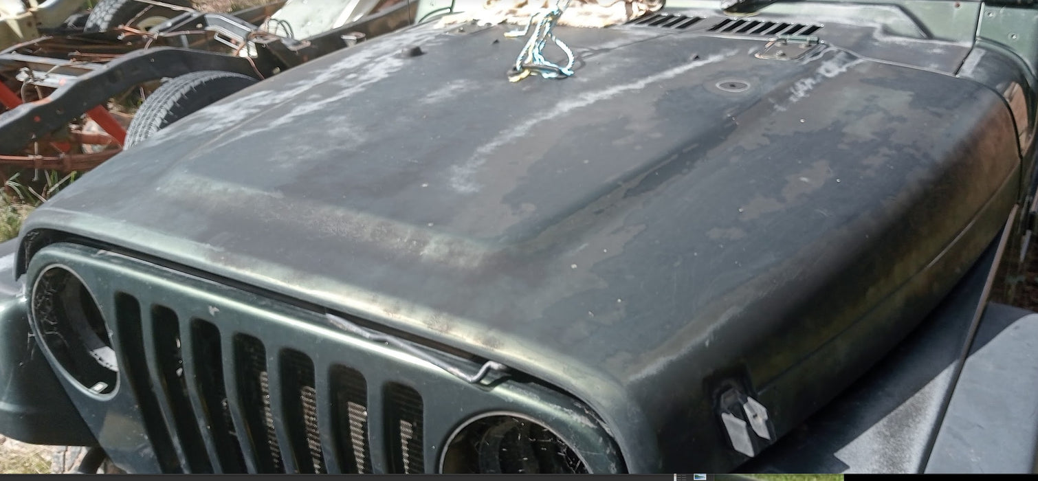 Bonnet/ Hood Jeep TJ Wrangler 1997-2006 Preowned