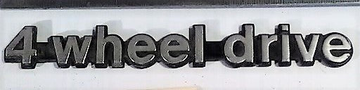 Badge Emblem Jeep AMC 4-wheel-drive  5451635
