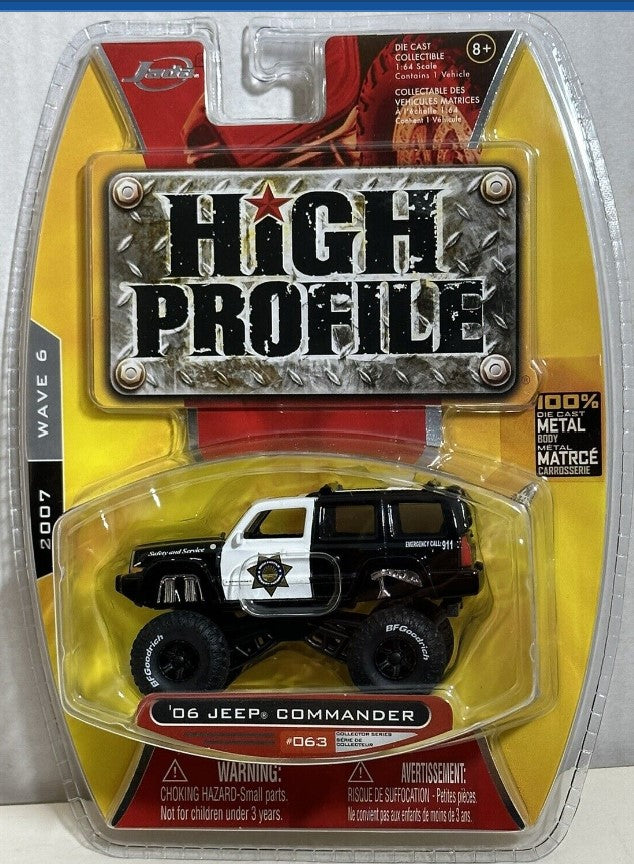 Toy Jeep 06 Commander Sheriffs Department