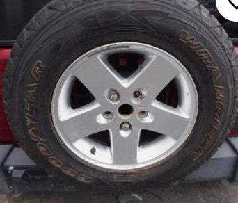 Tyre 245/75R17 Goodyear & Wheel 17x7 5/127 ET44  Jeep Wrangler JK 2007-2017 Factory