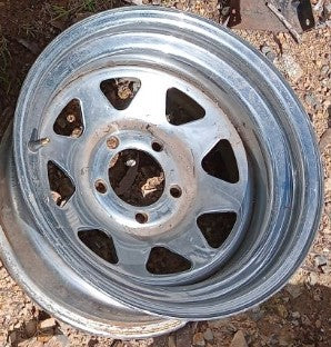 Wheels TJ 15x8 Chrome Made in the USA