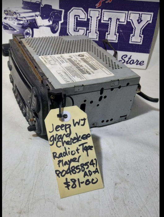 Radio Tape Player Jeep WJ Grand Cherokee P04858541 AD-A