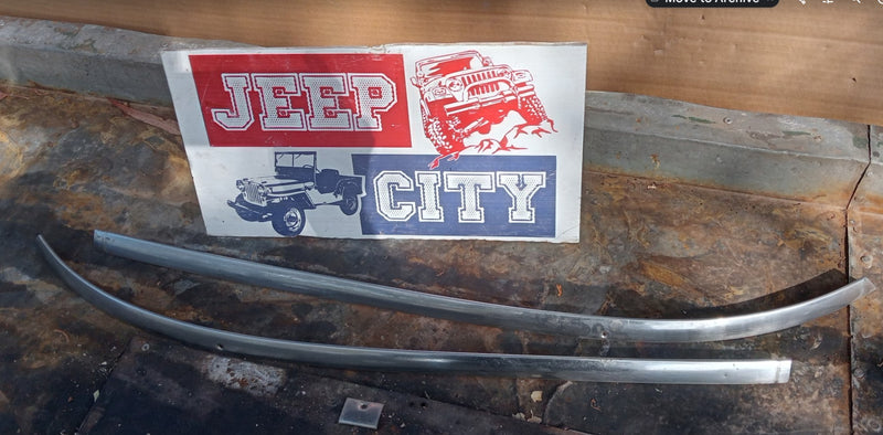 Trim Front Windshield Lower Screen 3 piece Jeep SJ Cherokee