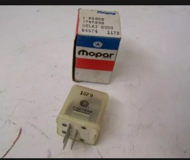 Horn Relay 3 Pin Jeep CJ 25513270 Original