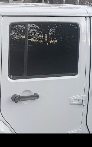 Door RH Rear Jeep JK Wrangler White