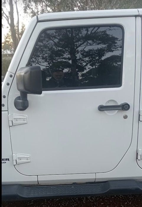 Door LH Front Jeep JK Wrangler White