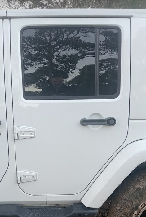 Door LH Rear Jeep JK Wrangler White