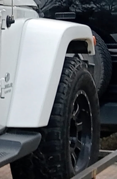 Flare Right Front Jeep JK Wrangler White